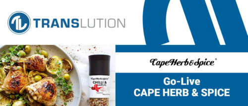 Cape Herb and Spice implements TransLution™ Software