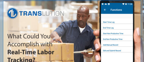 Real-Time Labor Tracking with TransLution™ Software and SYSPRO