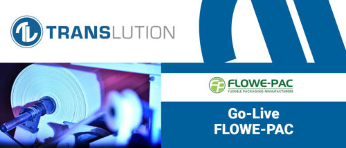 Flowe-Pac implements TransLution™ Software for a barcoded label printing solution