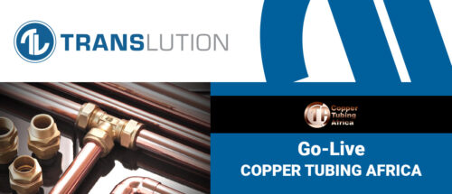 Copper Tubing Africa chooses TransLution Software to help manage production of copper pipes