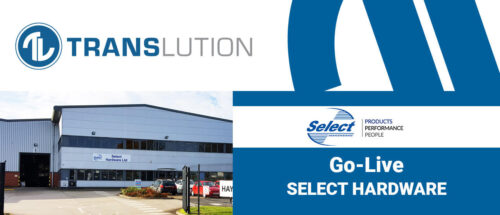 Select Hardware elects to implement TransLution Software for Warehouse Management Integrated with SYSPRO