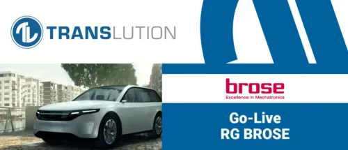 RG Brose Utilizes TransLution Software to manage and track movement of goods